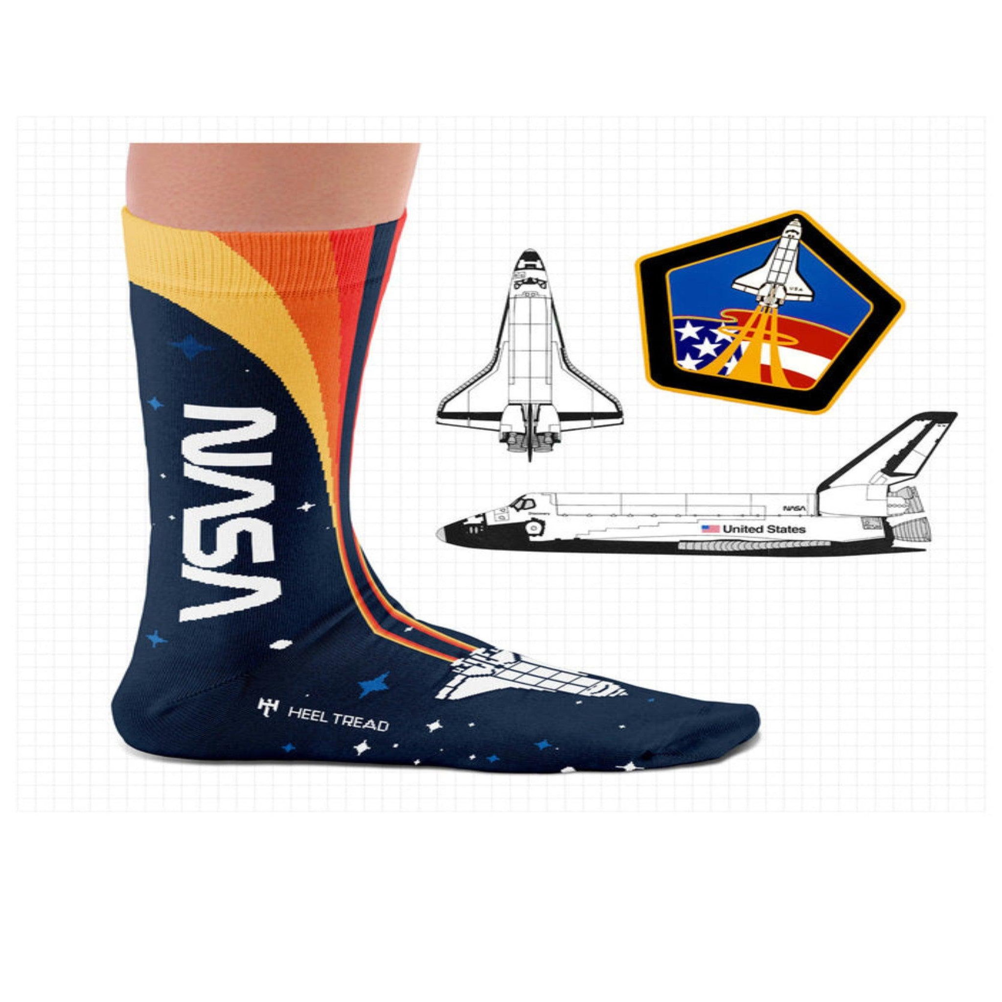 Voir la diapositive 2 : SOCK AFFAIRS Chaussettes nasa & espace