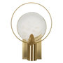 Voir la diapositive 1 : Paris Prix Applique Murale Design en Verre  Oklan  29cm Or