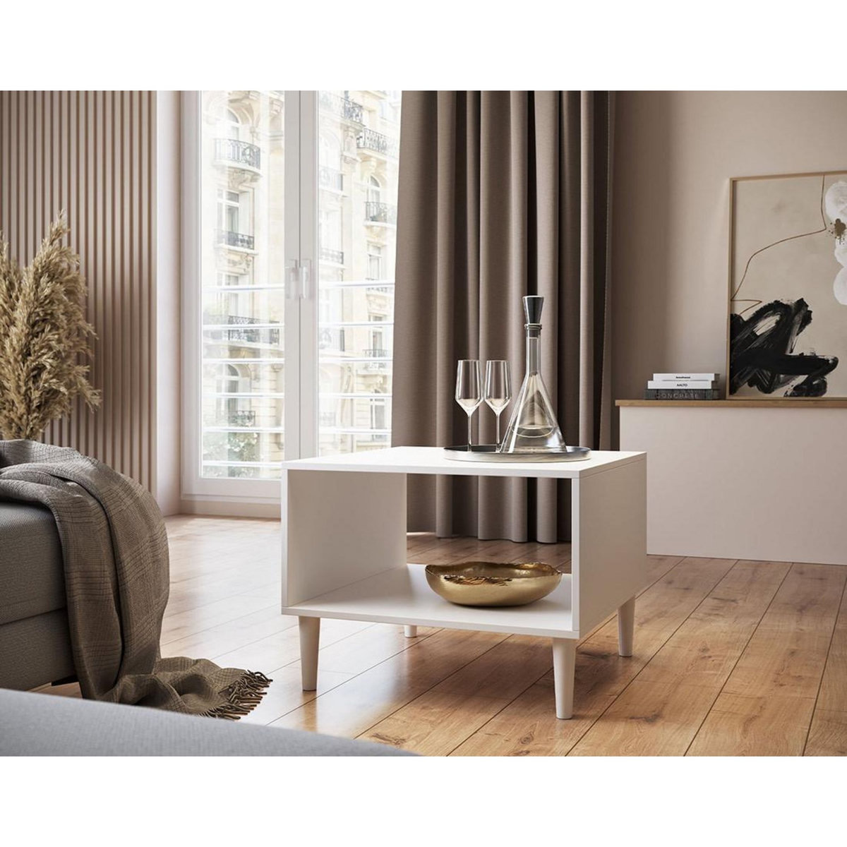 BEST MOBILIER Cleo - lit coffre avec led - 180x200 cm - sommier inclus - en velours