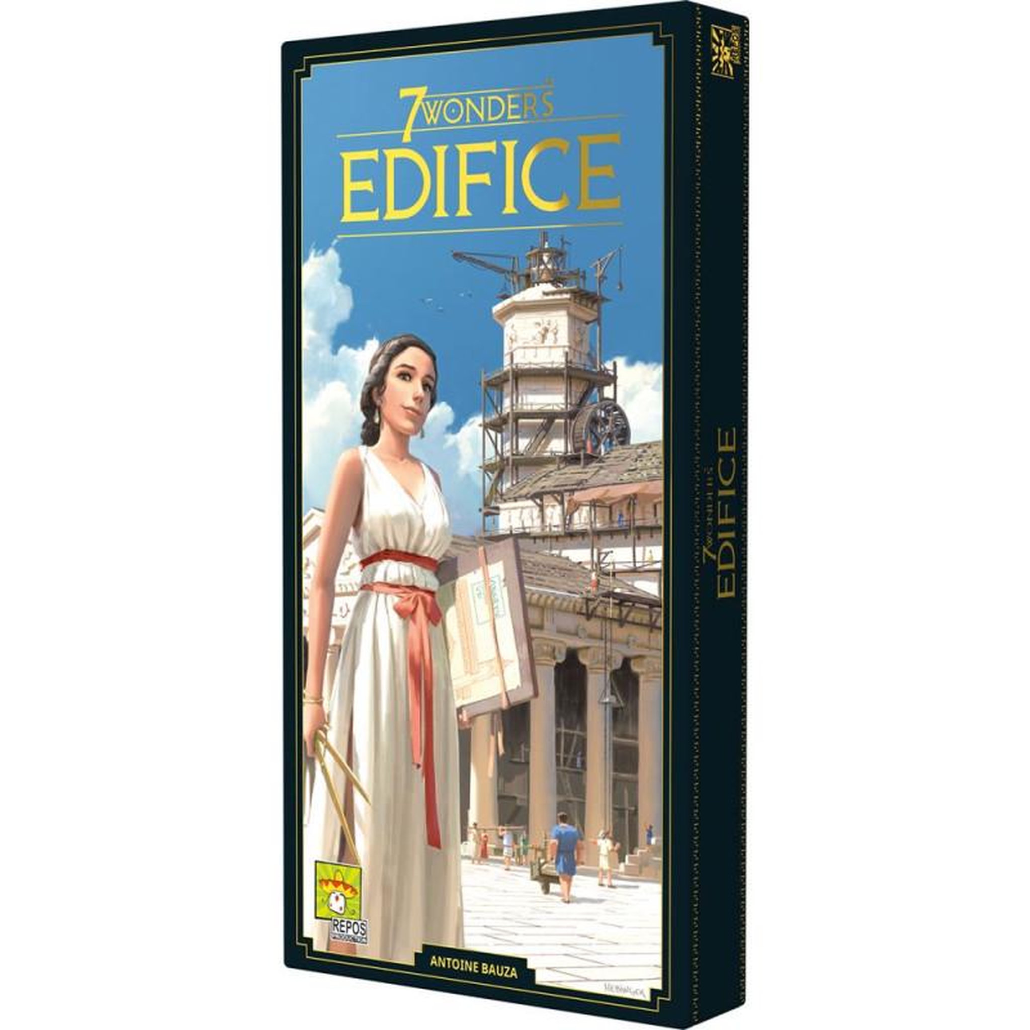 Voir la diapositive 1 : Asmodee Jeu de stratégie Asmodee 7 Wonders Édifices Extension