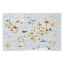 Voir la diapositive 1 : Atmosphera Kids Puzzle Enfant 64 pièces  Carte du Monde  42cm Multicolore