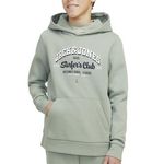 Jack & Jones Sweat  Garçon Jack & Jones Logo. Coloris disponibles : Vert