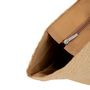 Voir la diapositive 2 : Paris Prix Ensemble Sac de Plage & Chapeau  Coquillages  57cm Naturel