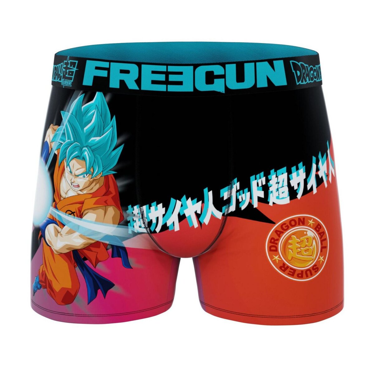 FREEGUN Lot de 3 boxers enfant Dragon Ball Super