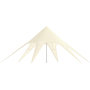 Voir la diapositive 1 : OUTSUNNY Tente de jardin XXL - tente étoile barnum dim. 10 x 10 x 4 m polyester haute densité beige