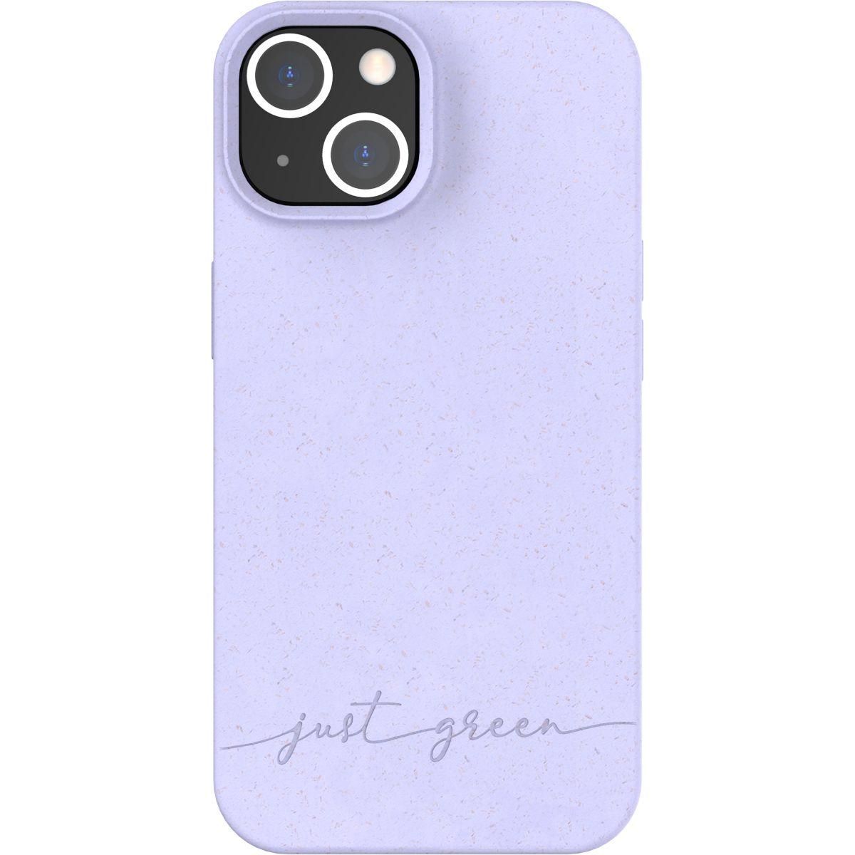 JUST GREEN Coque iPhone 14 Bio Lavande