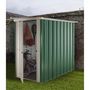 Voir la diapositive 1 : Yardmaster Abri de jardin métal - Toit plat - 1,4m² - TUVU