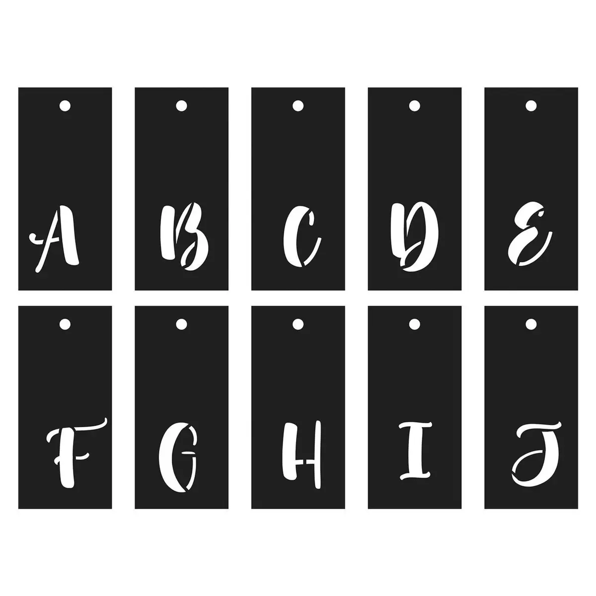 Artemio Pochoirs alphabet Calligraphie