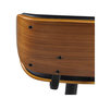 Voir la diapositive 6 : Rendez vous déco Chaise de bar réglable 65/86 cm en cuir synthétique noir-Melchior