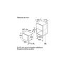 Voir la diapositive 3 : Neff Micro-ondes solo encastrable 20l 800w noir - HLAWD23N1F