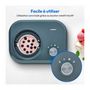 Voir la diapositive 5 : Medion MEDION Machine a glace avec compresseur (convient pour la préparation de cremes glacées, yaourts glacés & sorbets, 1 litre, 1