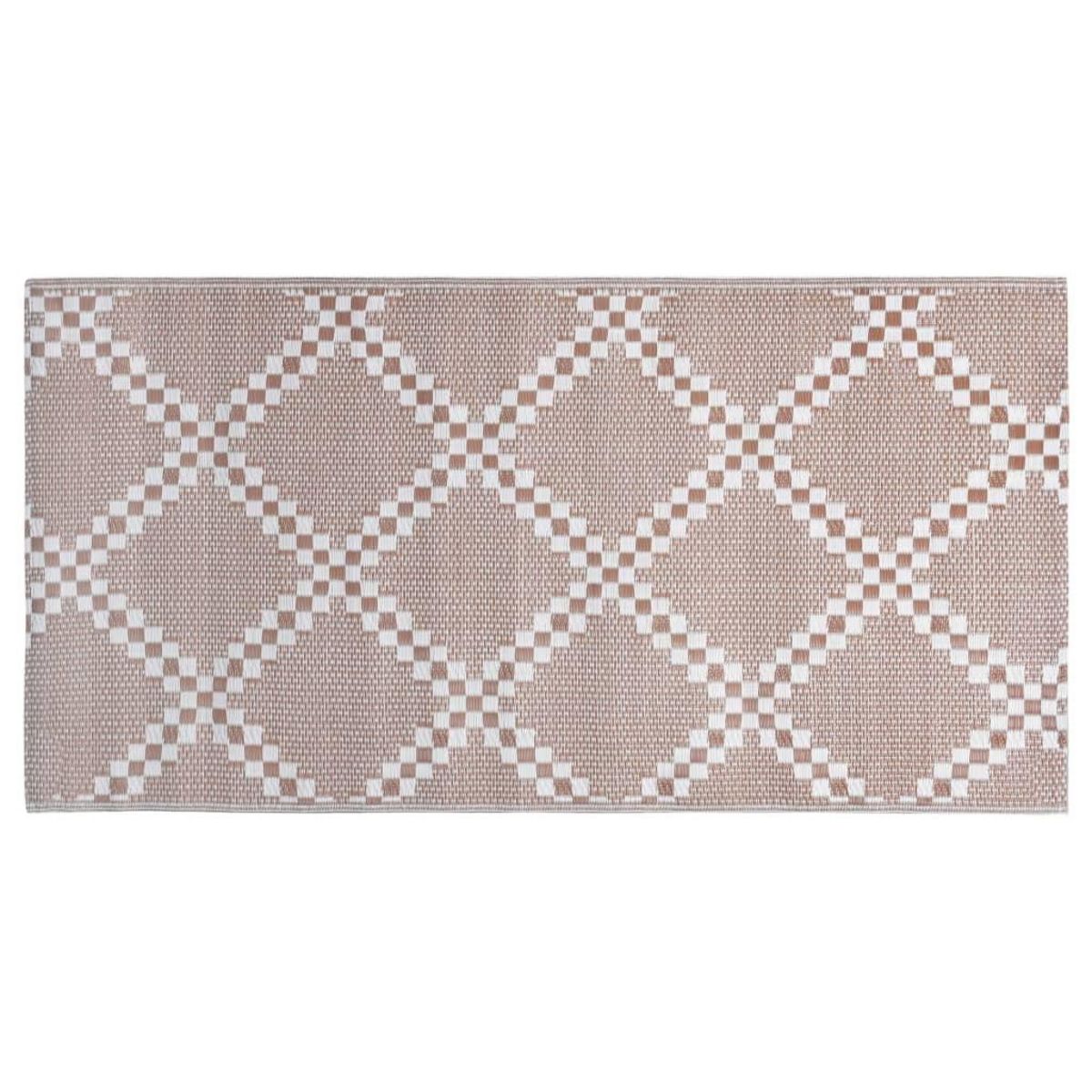 VIDAXL Tapis d'exterieur ARAKIL marron 190x290 cm PP