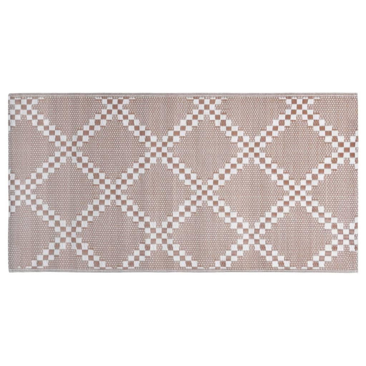 VIDAXL Tapis d'exterieur ARAKIL marron 190x290 cm PP