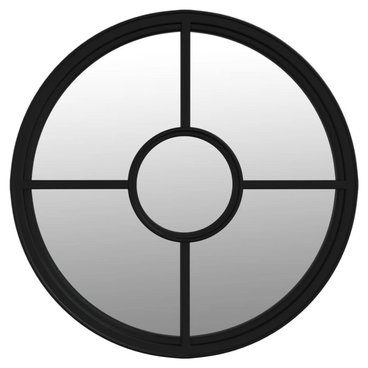 VIDAXL Miroir Noir 40x4 cm Fer pour utilisation a l'interieur