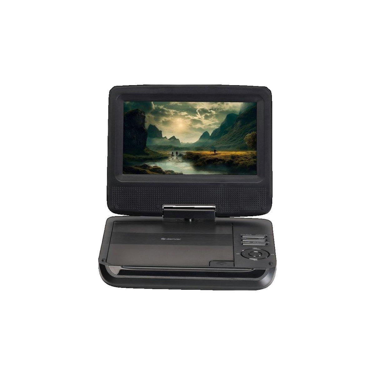 Denver Electronics Lecteur DVD portable Denver Electronics MT-792 avec écran pivotant 7 pouces
