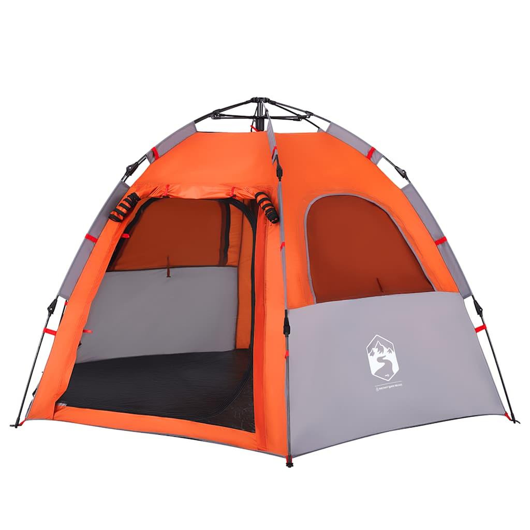 Voir la diapositive 5 : VIDAXL Tente de camping cabine 4 personnes liberation rapide