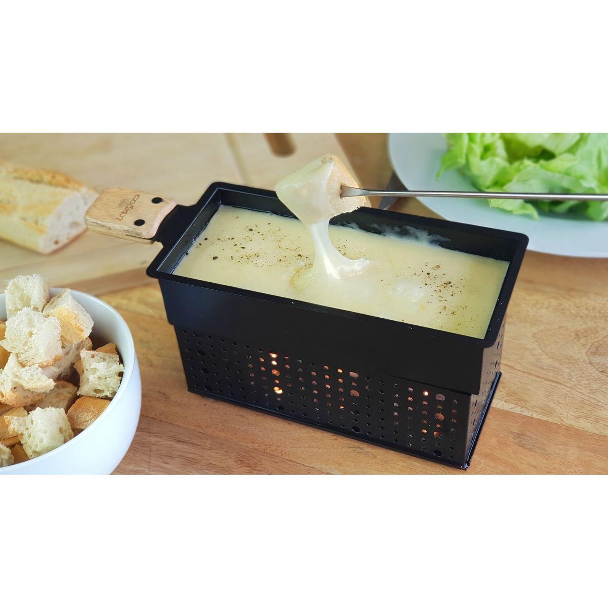 Voir la diapositive 4 : COOKUT Raclette Fondue Raclette et fondue avec Dépliant