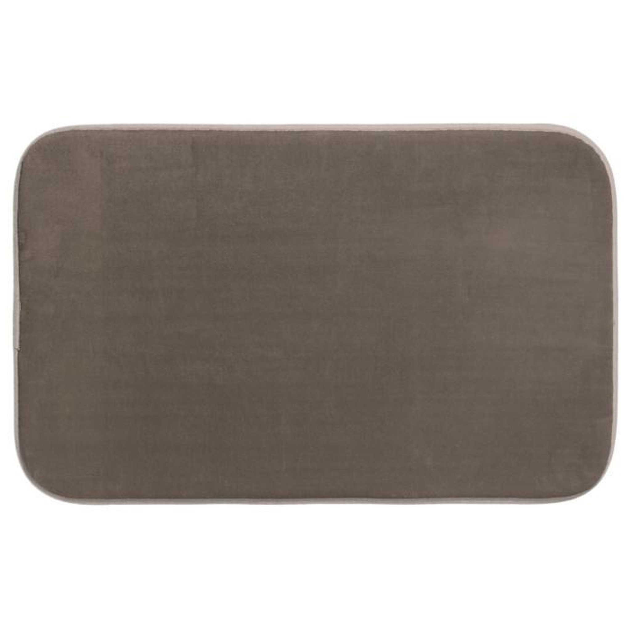 Voir la diapositive 1 : FIVE Tapis Salle de Bain  Mémoire de Forme  50x80cm Taupe