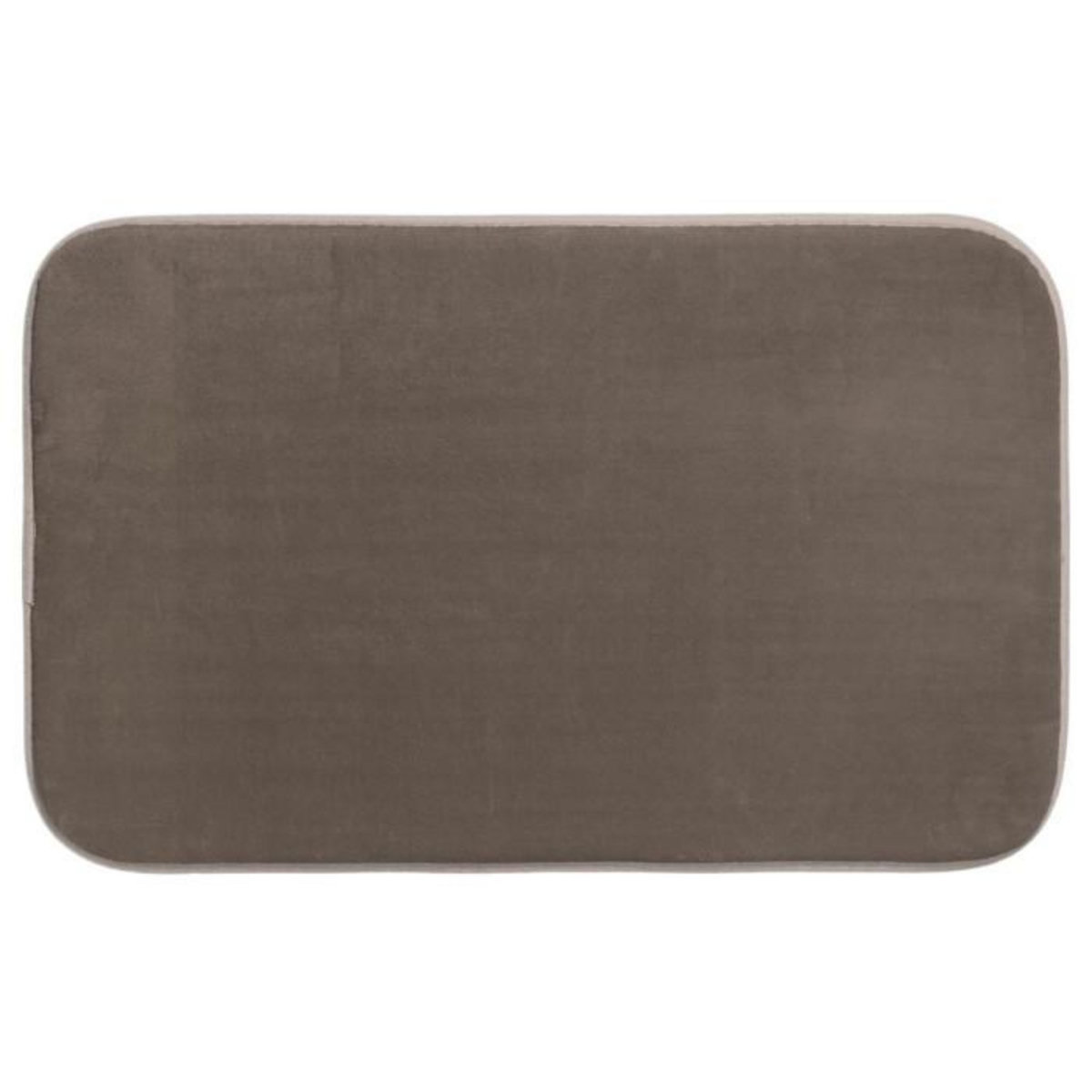 FIVE Tapis Salle de Bain  Mémoire de Forme  50x80cm Taupe
