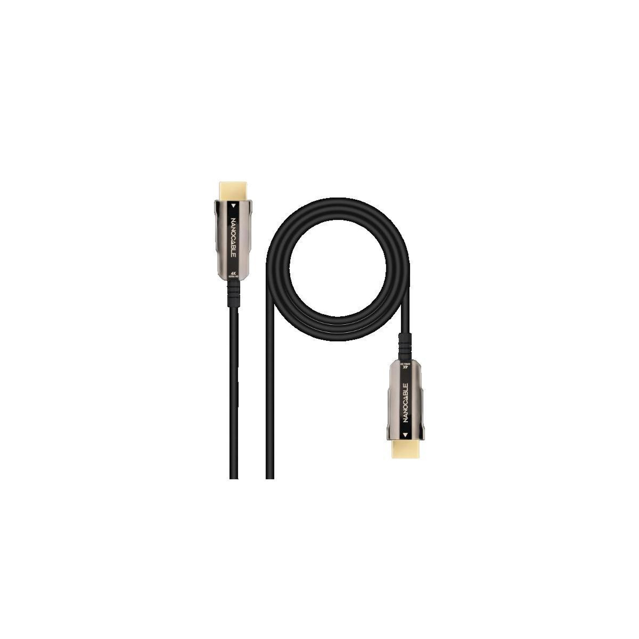 NANOCABLE Câble HDMI Nanocable 10.15.2050 V2.0 AOC 4K 50m