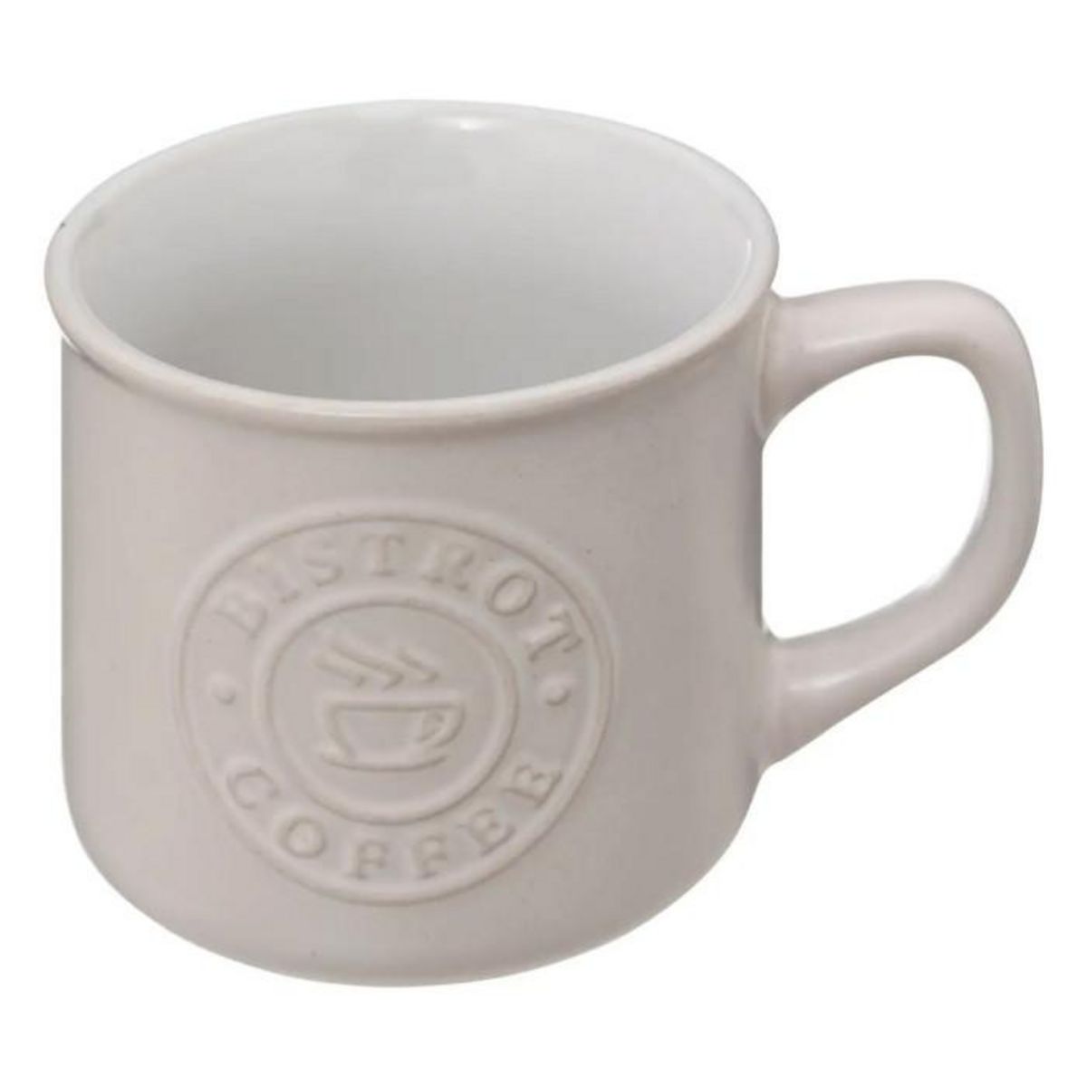 SECRET DE GOURMET Lot de 4 Mugs sur Rack  Léo  14cl Multicolore