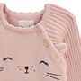 Voir la diapositive 2 : Petit Béguin Ensemble bébé pull et legging en tricot Swan