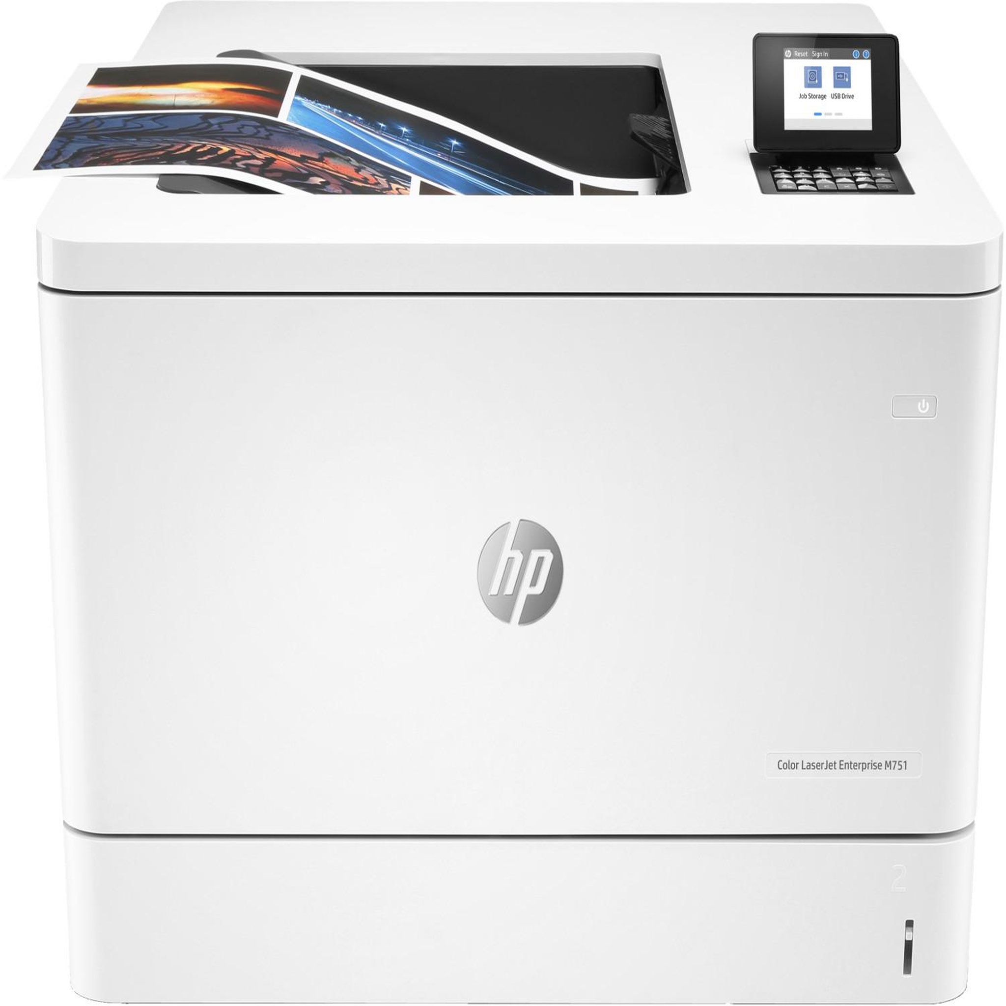 Voir la diapositive 2 : HP Hp color laserjet enterprise m751dn couleur 1200 x 1200 dpi a3 wifi