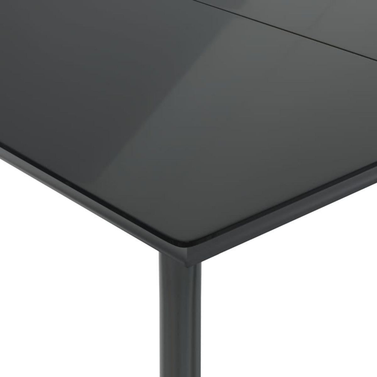 VIDAXL Ensemble a manger de jardin avec coussins 5pcs Beige poly rotin