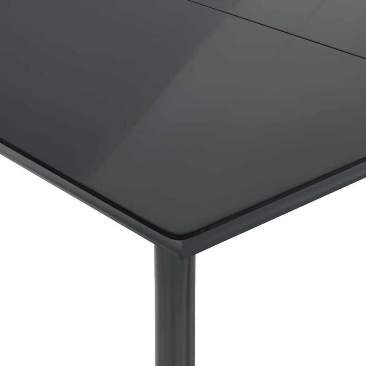 VIDAXL Ensemble a manger de jardin avec coussins 5pcs Beige poly rotin