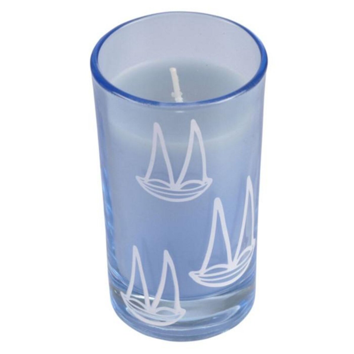 Paris Prix Bougie Parfumée  Blue Wave  10cm Bleu Clair