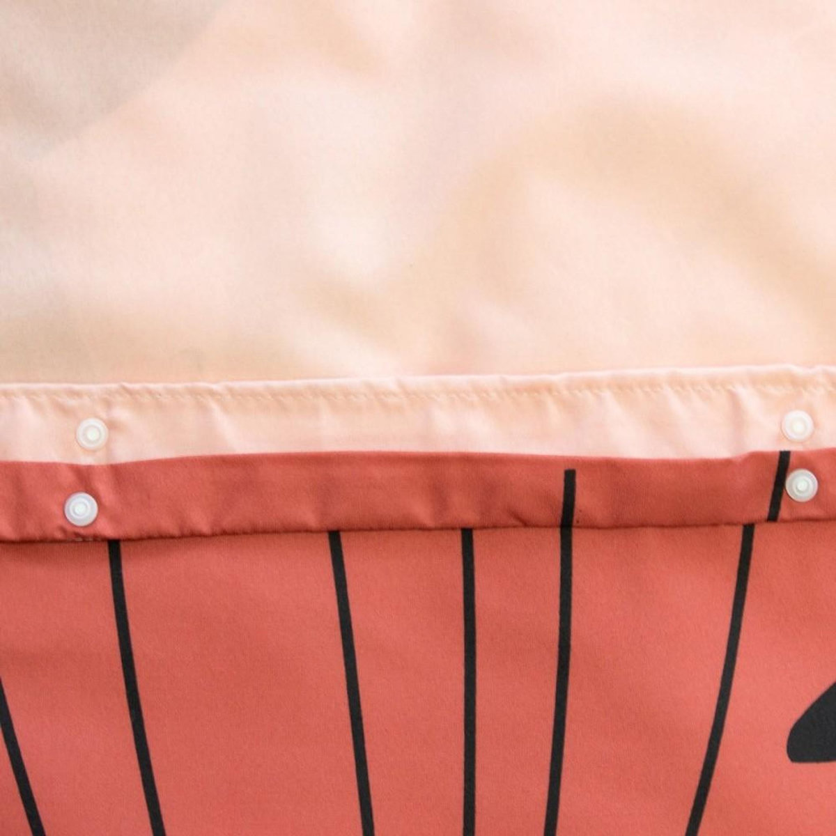 COTE DECO Housse de couette enfant 140x200 + 1 taie avec oreilles