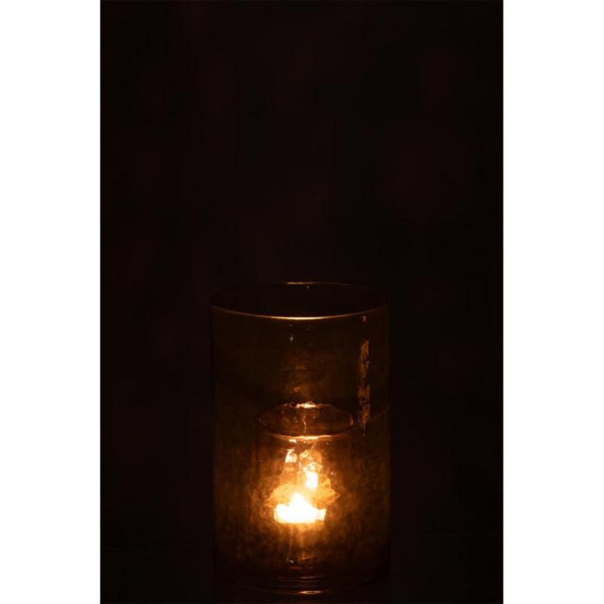 Paris Prix Photophore Double en Verre  Hurricane  20cm Vert