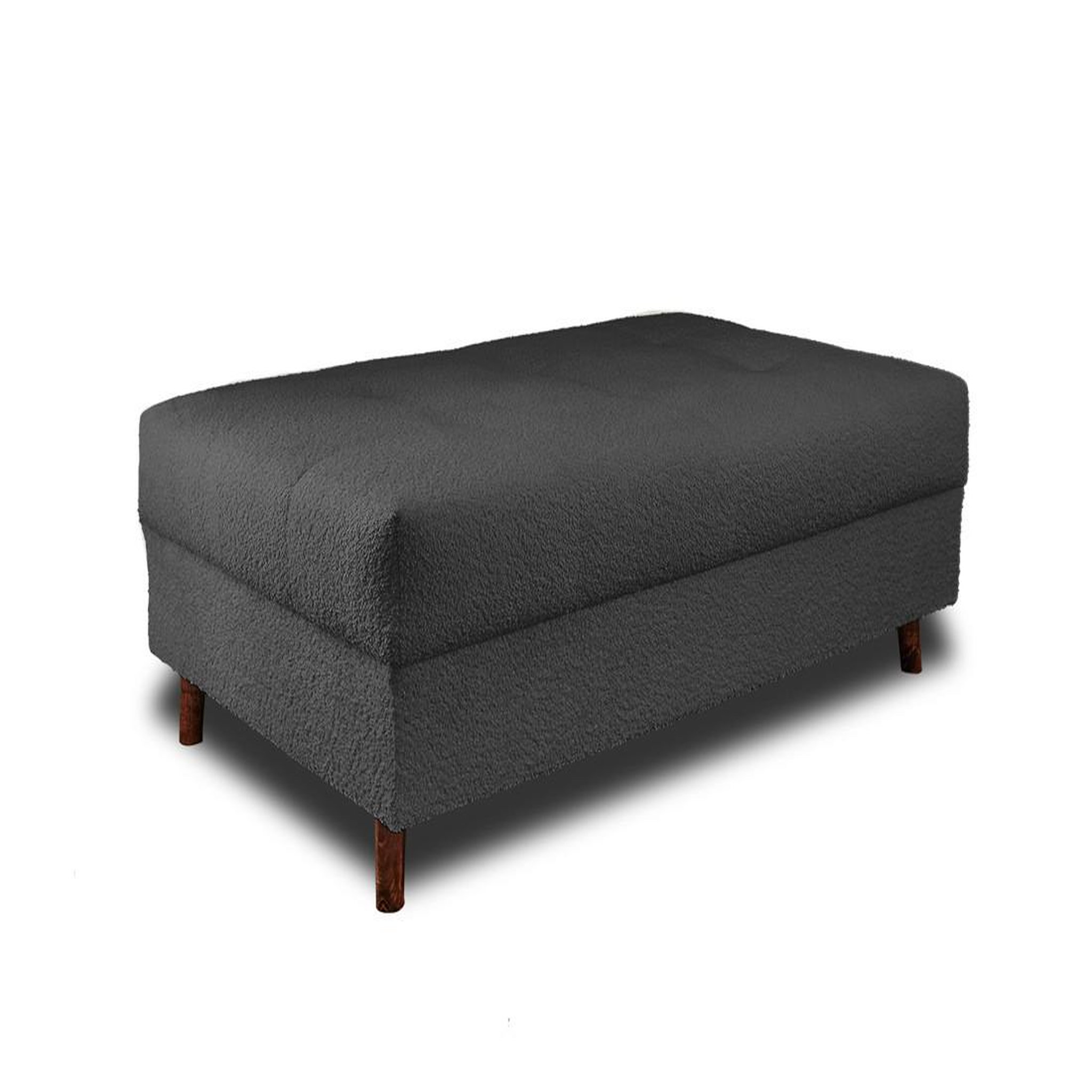 Voir la diapositive 3 : LISA DESIGN Rune - pouf modulable - en tissu bouclette