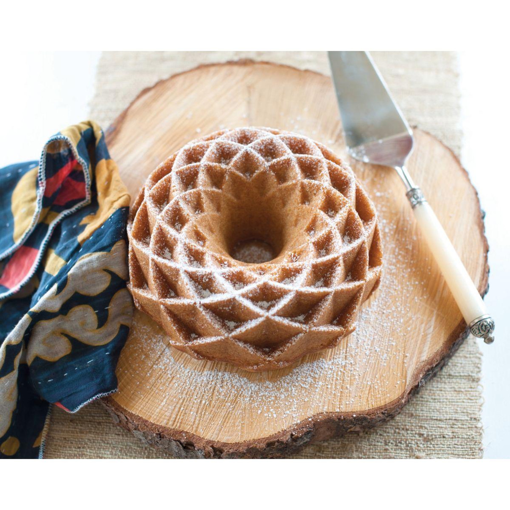 Voir la diapositive 4 : NORDIC WARE Moule à gâteau fantaisie a gateau Bundt Jubilee Gold