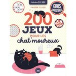 200 JEUX POUR LES CHAT'MOUREUX. AVEC 1 CRAYON [EDITION EN GROS CARACTERES], Cluzel Valérie