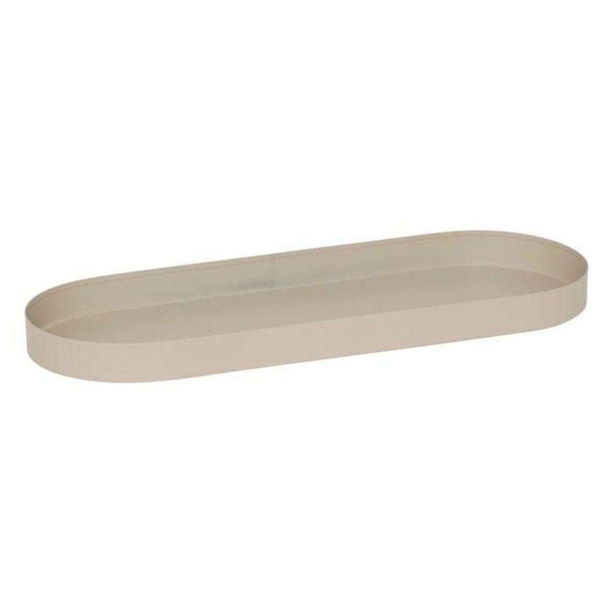 ATMOSPHERA Jardinière en Métal  Aze  47cm Beige Lin