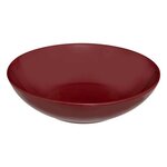 SECRET DE GOURMET Lot de 6 Assiettes Creuses  Colorama  20cm Rouge