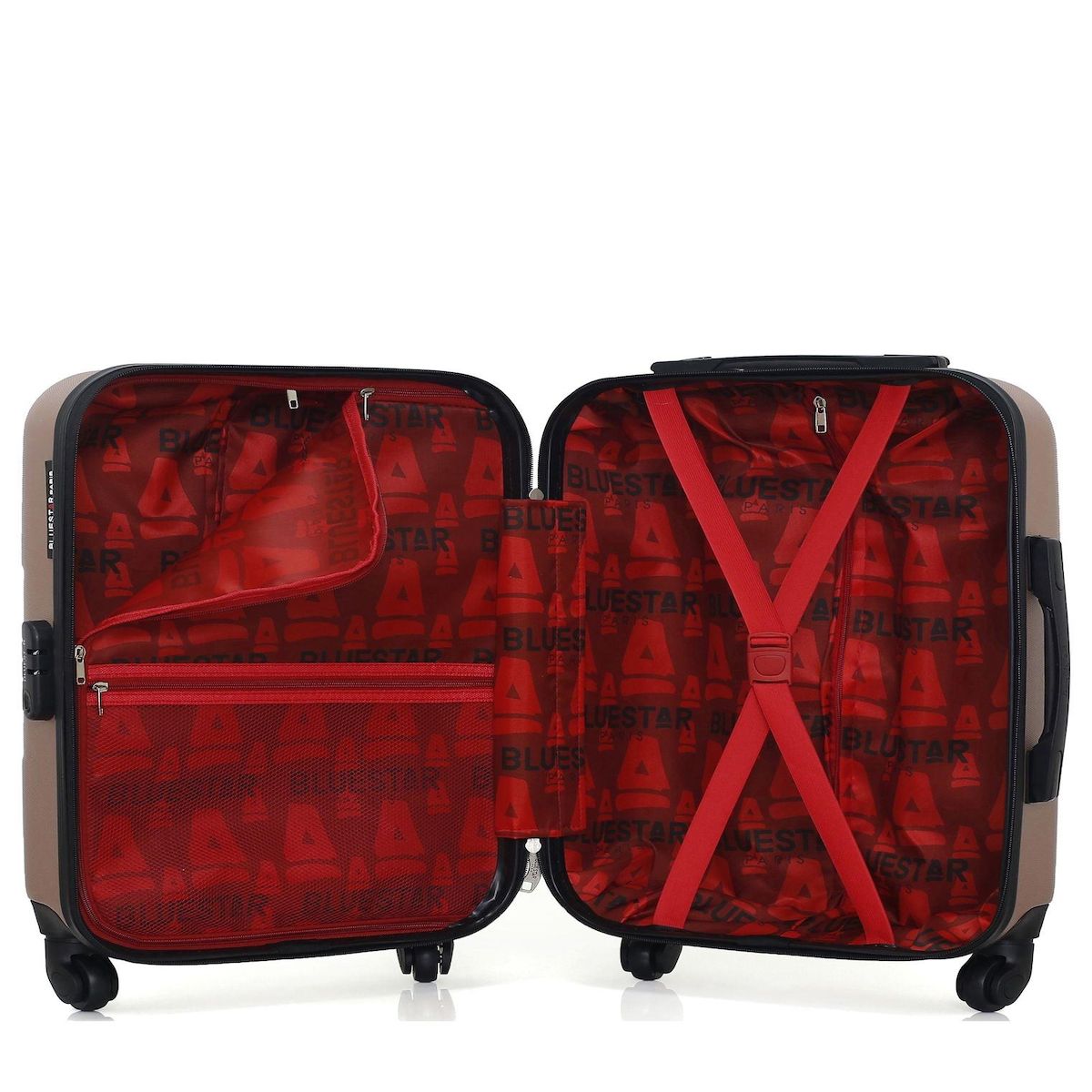 BLUESTAR BLUESTAR - LOT DE 2 - Valises cabine et cabine XXS MIAMI
