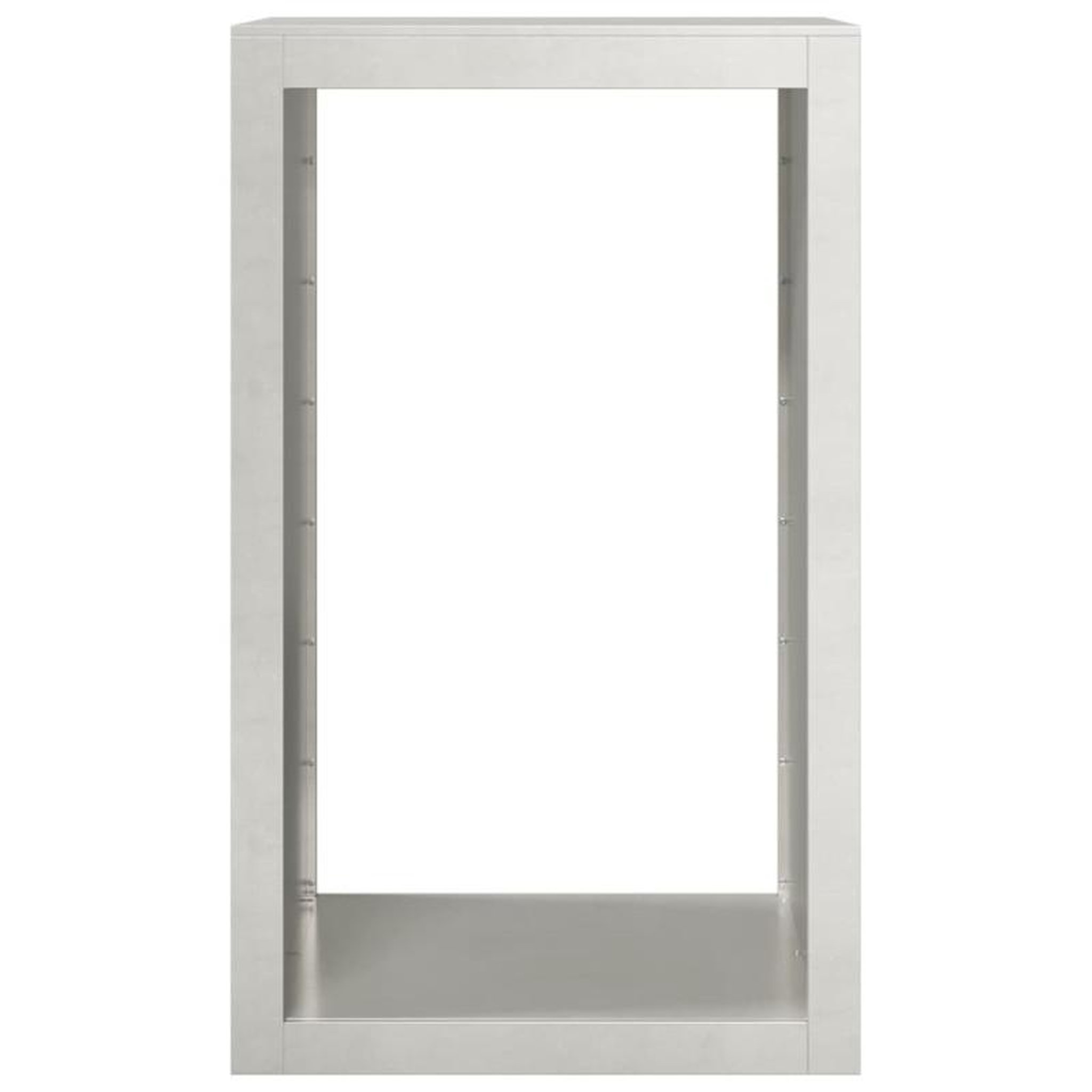 Voir la diapositive 4 : VIDAXL Portant de bois de chauffage 60x40x100 cm acier inoxydable