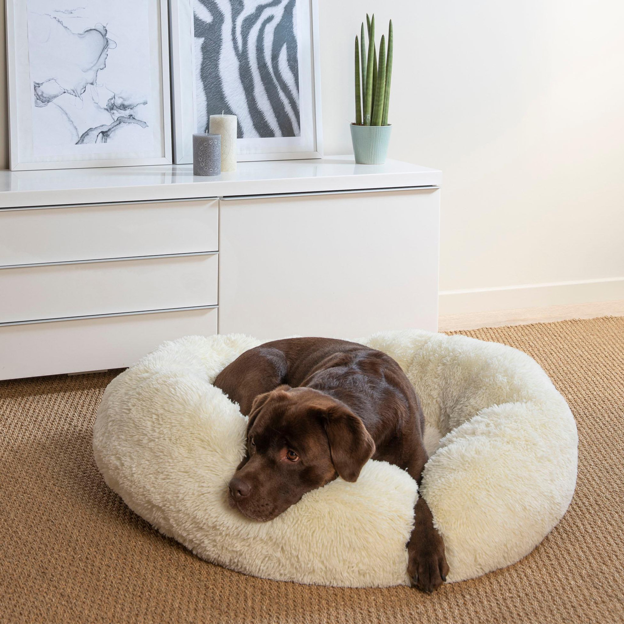 Voir la diapositive 4 : Eden Coussin rond chat ou chien relax