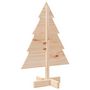 Voir la diapositive 5 : VIDAXL Arbre de Noël en bois pour decoration 70 cm bois massif