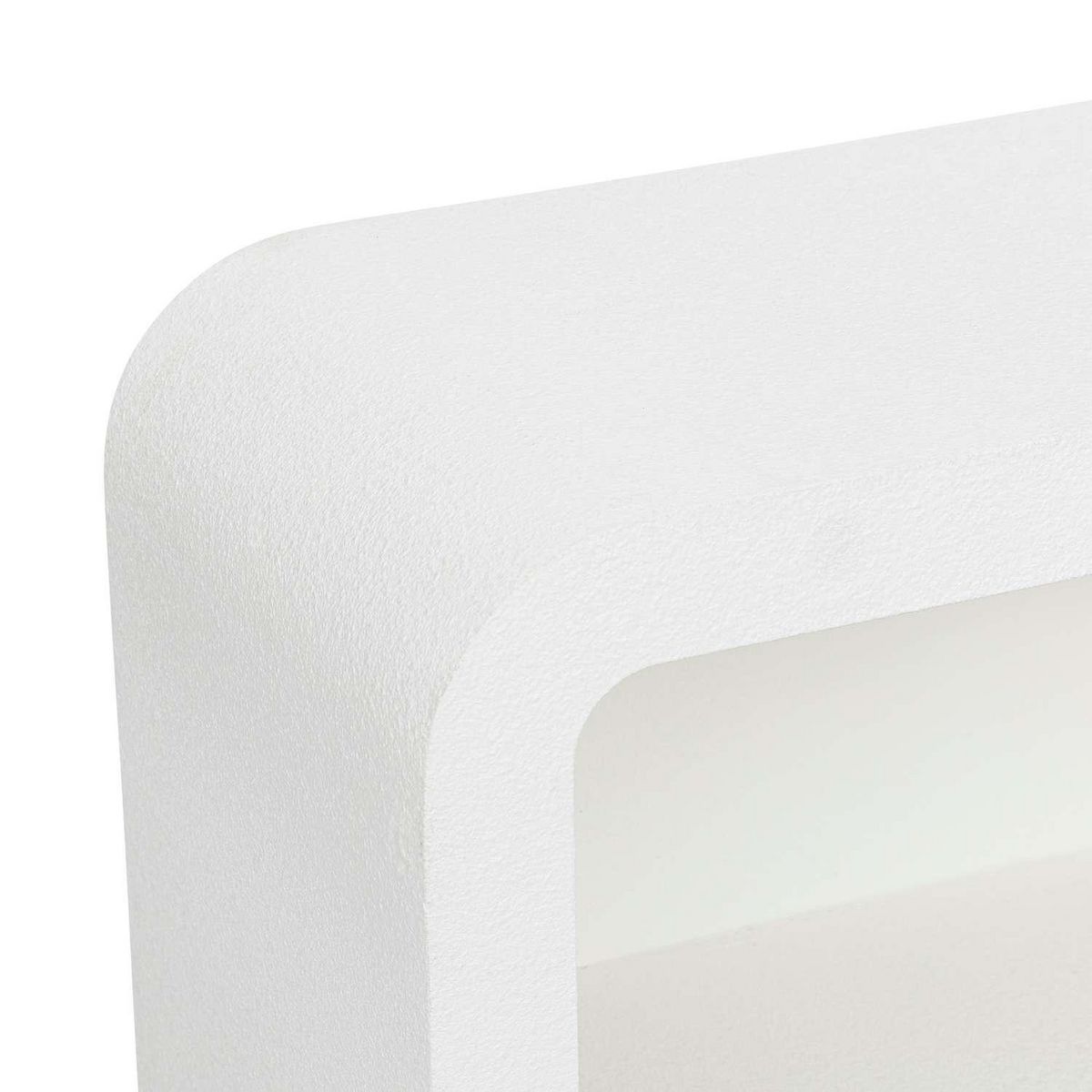 ATMOSPHERA Etagère de rangement 4 niches SOLEYA - Blanc