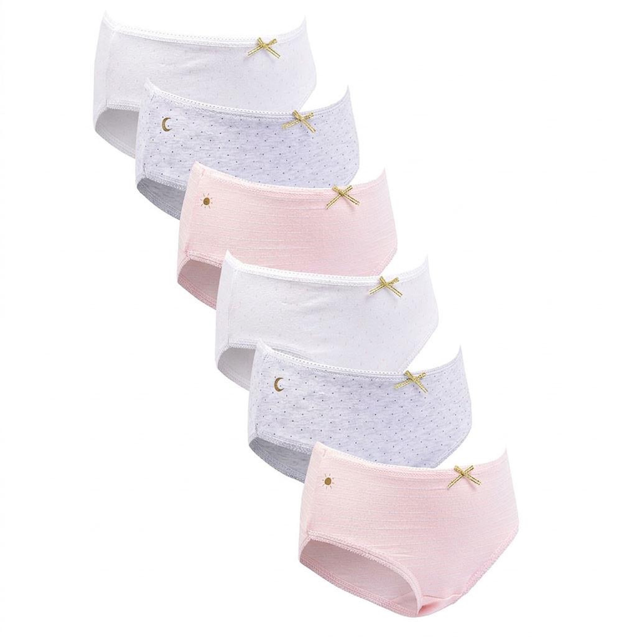 Voir la diapositive 1 : OZABI OZABI Pack Culottes Fille Coton - Lot de 6
