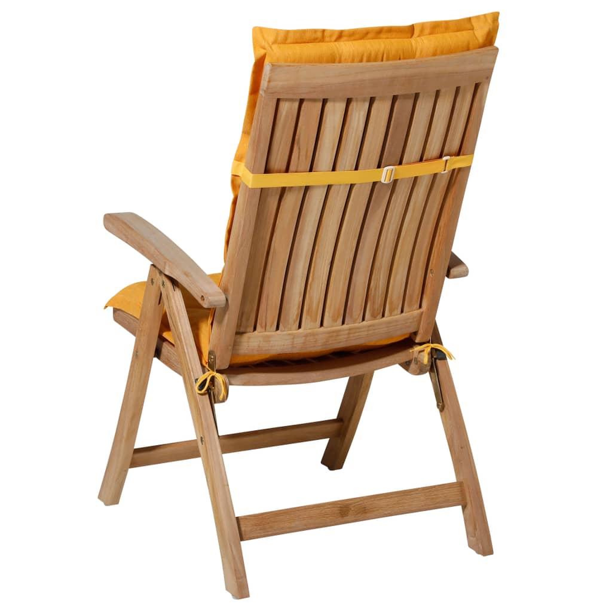 Voir la diapositive 3 : MADISON Madison Coussin de chaise a dossier haut Panama 123x50 cm Lueur doree