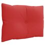 Voir la diapositive 4 : VIDAXL Coussins de palette lot de 3 rouge tissu