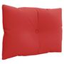Voir la diapositive 4 : VIDAXL Coussins de palette lot de 3 rouge tissu