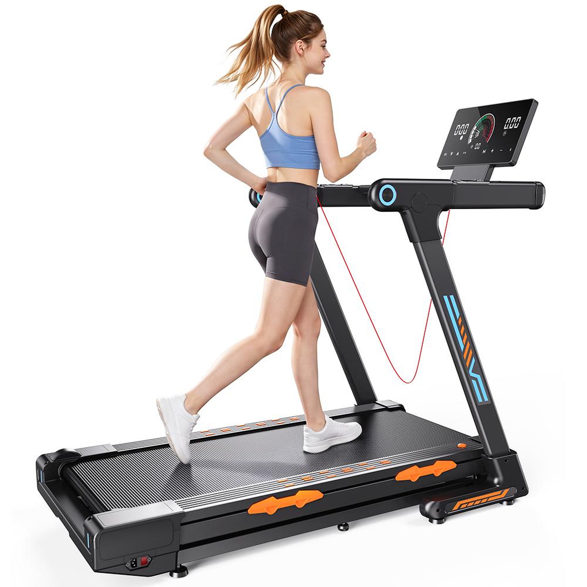 Voir la diapositive 4 : FORMILL Formill ft71 tapis de course inclinable, 1–16 km/h, inclinaison 24 %