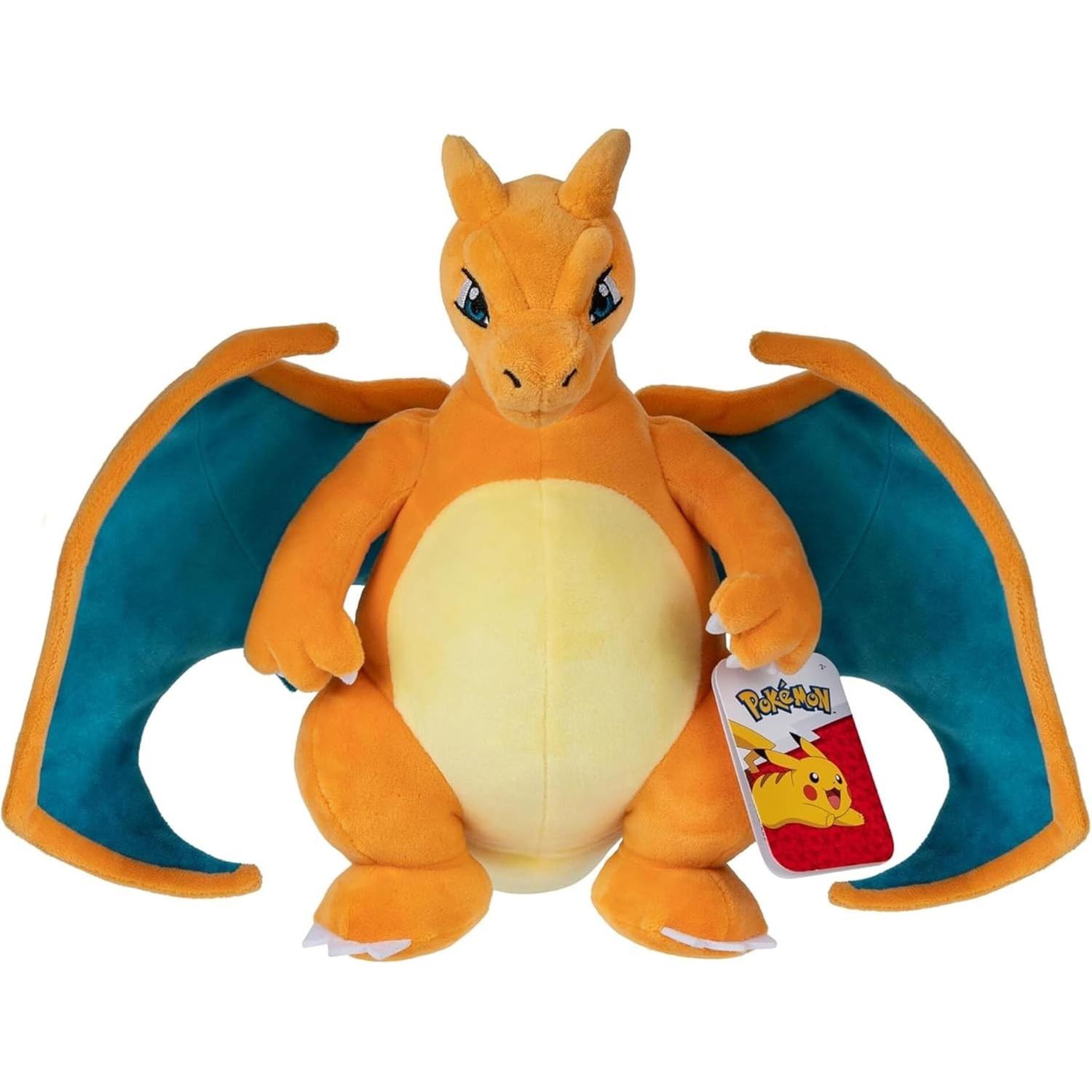 Voir la diapositive 2 : Pokemon Peluche  dracaufeu 30cm