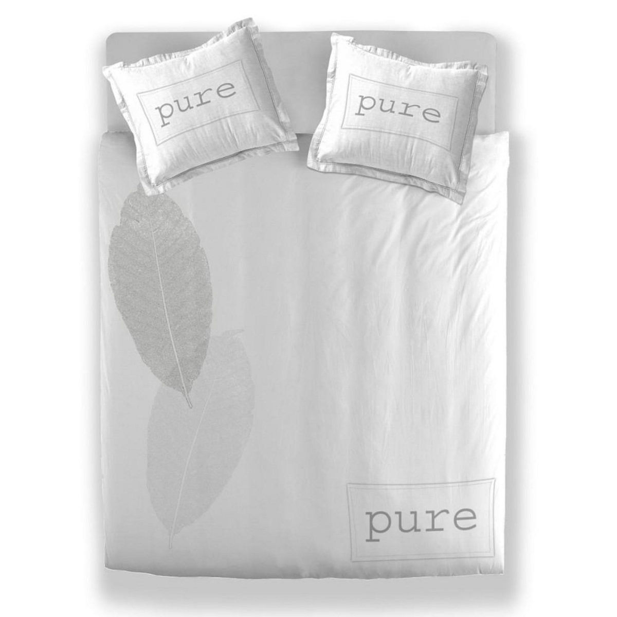 Dourev Housse de couette 240x220 PURE + 2 taies 100% coton