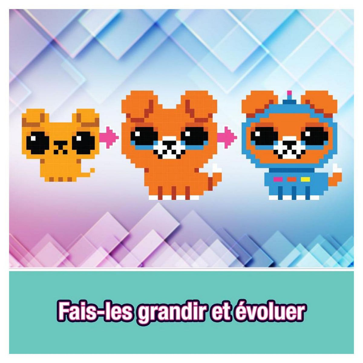 SpinMaster Bitzee mon animal interactif - version turquoise